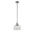 thumbnail image 1 of Innovations 201S-SN-G72-LED Transitional One Light Mini Pendant from Franklin Restoration collection in Pewter, Nickel, Silver finish,, 1 of 2