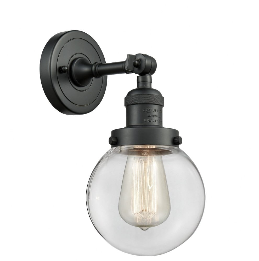 203-BK-G202-6-LED-Innovations Lighting-Beacon - 3.5W 1 LED Wall Sconce ...