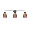 thumbnail image 1 of Innovations 205-OB-M9-AC-LED Addison 3 Light Bath Vanity Light part of the Franklin Restoration Collection, Oil Rubbed Bronze, 1 of 1