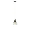 thumbnail image 1 of Innovations 206-BAB-G72-LED Transitional One Light Mini Pendant from Franklin Restoration collection in Two-Tone finish,, 1 of 1