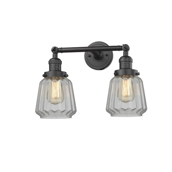 2 Light Vintage Dimmable Led Bathroom Fixture