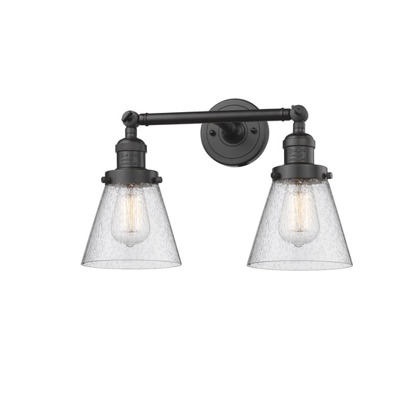 2 Light Vintage Dimmable Led Bathroom Fixture