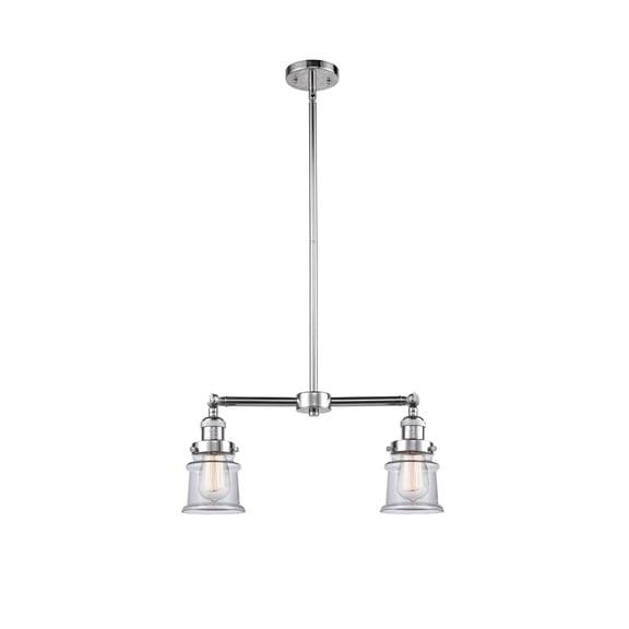 Innovations 209-PC-G182S-LED European Influence LED Island Pendant from Franklin Restoration Collection in Chrome Finish, 5.00 inches