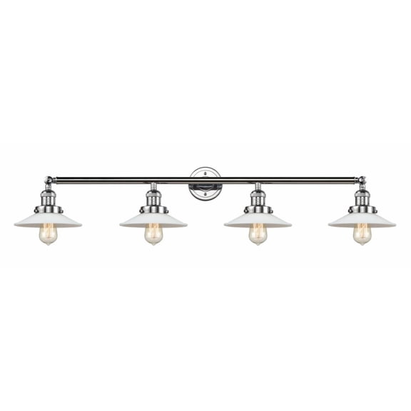 215-PC-G1-LED-Innovations Lighting-Halophane - 44.5 Inch 14W 4 LED Bath Vanity Polished Chrome