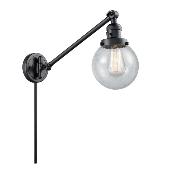 1 Light Vintage Dimmable Led Swing Arm