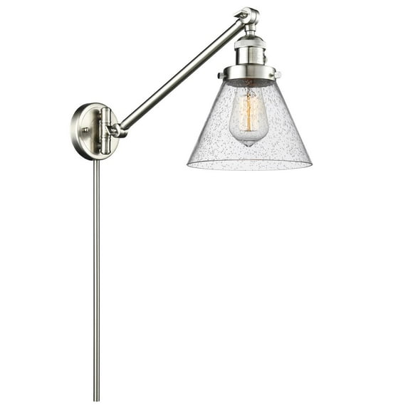 1 Light Vintage Dimmable Led Swing Arm