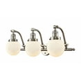 thumbnail image 1 of Innovations 3-LT LED Beacon 25.5" Bathroom Fixture - Brushed Satin Nickel - 515-3W-SN-G201-6-LED, 1 of 1