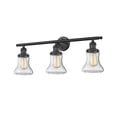 thumbnail image 1 of Innovations 3-LT LED Bellmont 30" Bathroom Fixture - Matte Black - 205-BK-G194-LED, 1 of 1