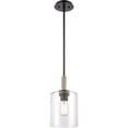 thumbnail image 1 of 442-1S-BK-SDY-LED-Innovations Lighting-Paladin-1 Light Mini Pendant in Farmhouse Style-13.13 Inches High LED, 1 of 1