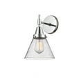 thumbnail image 1 of 447-1W-PC-G44-Innovations Lighting-Cone - 1 Light Wall Sconce-11.25 Inches Tall and 7.75 Inches Wide-Polished Chrome Finish-Seedy Glass Color, 1 of 1