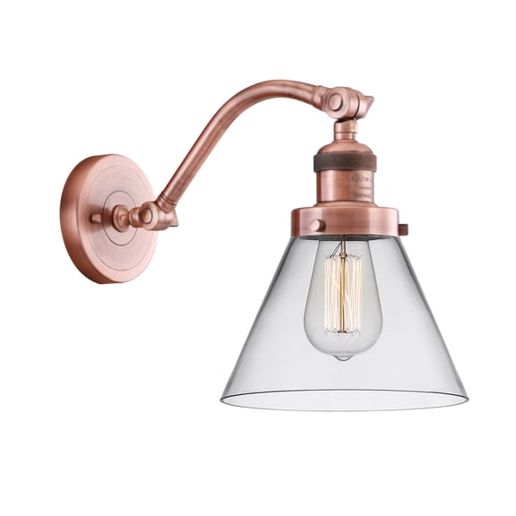 Innovations 515-1W-AC-G42-LED One Light Wall Sconce from Franklin Restoration collection
