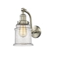 thumbnail image 1 of Innovations 515-1W-SN-G184-LED Canton 1 Light Sconce part of the Franklin Restoration Collection, Brushed Satin Nickel, 1 of 1