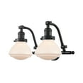 thumbnail image 1 of Innovations 515-2W-OB-G321-LED Olean 2 Light Bath Vanity Light part of the Franklin Restoration Collection, Oil Rubbed Bronze, 1 of 1