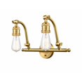 thumbnail image 1 of 515-2W-SG-LED-Innovations Lighting-Addison-7W 2 LED Bath Vanity in Traditional Style-18 Inches Wide by 12 Inches High   Satin Gold Finish, 1 of 1