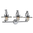thumbnail image 1 of Innovations 515-3W-PC-M7 Railroad 3 Light Bath Vanity Light part of the Franklin Restoration Collection, Polished Chrome, 1 of 1