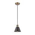 thumbnail image 1 of Innovations 516-1P-BB-M8-LED One Light Mini Pendant from Ballston collection, 1 of 1