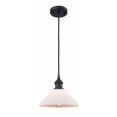 thumbnail image 1 of 516-1P-BK-G131-LED-Innovations Lighting-Orwell-3.5W 1 LED Mini Pendant in Industrial Style-8.38 Inches Wide by 6.5 Inches High   Matte Black Finish, 1 of 1