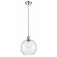 thumbnail image 1 of 516-1P-PN-G124-10-LED-Innovations Lighting-Large Athens-3.5W 1 LED Mini Pendant in Industrial Style-10 Inches Wide by 13 Inches High   Polished Nickel, 1 of 1