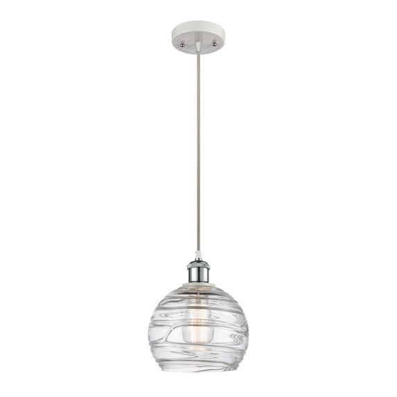 Innovations 516-1P-WPC-G1213-8-LED One Light Mini Pendant from Ballston collection