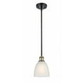 thumbnail image 1 of 516-1S-BAB-G381 Innovations Lighting Castile - 1 Light Stem Hung Mini Pendant In Industrial Style-9 Inches Tall and 6 Inches Wide-Black Antique Brass, 1 of 1