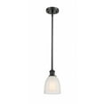 thumbnail image 1 of Innovations 516-1S-BK-G441-LED Brookfield 1 Light Pendant part of the Ballston Collection, Matte Black, 1 of 1