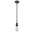 thumbnail image 1 of 516-1S-BK-LED-Innovations Lighting-Bare Bulb - 3.5W 1 LED Mini Pendant In Industrial Style-4 Inches Tall and 4.5 Inches Wide Matte Black, 1 of 1
