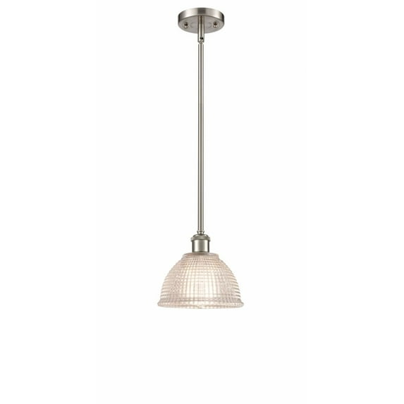 Innovations 516-1S-SN-G422 Arietta 1 Light Pendant part of the Ballston Collection, Brushed Satin Nickel