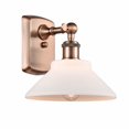 thumbnail image 1 of Innovations 516-1W-AC-G131-LED Orwell 1 Light Sconce part of the Ballston Collection, Antique Copper, 1 of 1