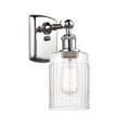 thumbnail image 1 of 516-1W-PC-G342-LED-Innovations Lighting-Hadley - 3.5W 1 LED Wall Sconce In Art Deco Style-9 Inches Tall and 4.5 Inches Wide Polished Chrome Clear, 1 of 1