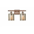 thumbnail image 1 of Innovations 516-2W-AC-G116-LED Cobbleskill 2 Light Bath Vanity Light part of the Ballston Collection, Antique Copper, 1 of 1