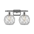 thumbnail image 1 of 516-2W-PC-G122-8RW-LED-Innovations Lighting-Farmhouse Rope-7W 2 LED Bath Vanity in Industrial, 1 of 1