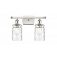 thumbnail image 1 of Innovations 516-2W-WPC-G352-LED Candor 2 Light Bath Vanity Light part of the Ballston Collection, White and Polished Chrome, 1 of 1