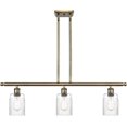 thumbnail image 1 of Innovations 516-3I-AB-G342-LED Hadley 3 Light Island Light part of the Ballston Collection, Antique Brass, 1 of 1