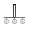 thumbnail image 1 of Innovations 516-3I-BAB-G122-8RW-LED Farmhouse Rope 3 Light Island Light part of the Ballston Collection, Black Antique Brass, 1 of 1