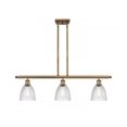 thumbnail image 1 of 516-3I-BB-G382-LED-Innovations Lighting-Castile-10.5W 3 LED Island in Industrial Style-36 Inches Wide by 10 Inches High   Brushed Brass Finish with, 1 of 1