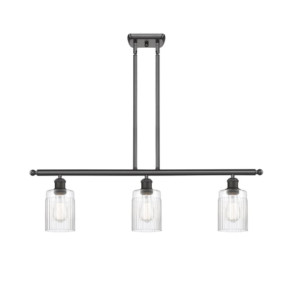 Innovations 516-3I-OB-G342 Hadley 3 Light Island Light part of the Ballston Collection, Oil Rubbed Bronze