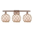 thumbnail image 1 of 516-3W-AC-G121-8RB-LED-Innovations Lighting-Farmhouse Rope-10.5W 3 LED Bath Vanity in Industrial, 1 of 1