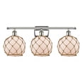 thumbnail image 1 of 516-3W-PN-G121-8RB-LED-Innovations Lighting-Farmhouse Rope-10.5W 3 LED Bath Vanity in Industrial, 1 of 1