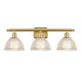 thumbnail image 1 of Innovations 516-3W-SG-G422-LED Arietta 3 Light Bath Vanity Light part of the Ballston Collection, Satin Gold, 1 of 1