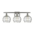 thumbnail image 1 of Innovations 516-3W-SN-G1213-8-LED Deco Swirl 3 Light Bath Vanity Light part of the Ballston Collection, Brushed Satin Nickel, 1 of 1