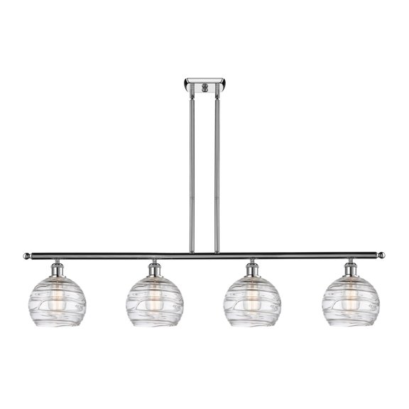 Innovations 516-4I-PC-G1213-8-LED Four Light Island Pendant from Ballston collection 8.00 inches