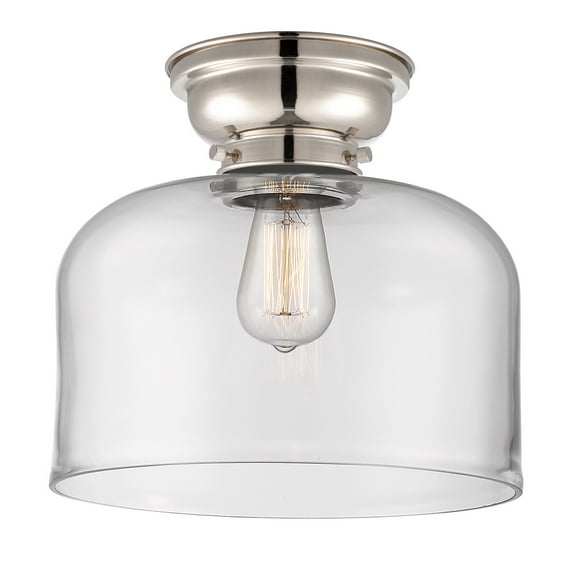 Innovations 623-1F-PN-G72-L-LED One Light Flush Mount from Aditi collection