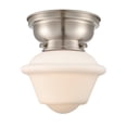 thumbnail image 1 of Innovations 623-1F-SN-G531-LED Small Oxford 1 Light 8 inch Flush Mount, Brushed Satin Nickel, 1 of 1