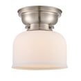 thumbnail image 1 of 623-1F-SN-G71-LED-Innovations Lighting-Bell - 3.5W 1 LED Flush Mount In Industrial Style-7.88 Inches Tall and 8 Inches Wide Brushed Satin Nickel Matte, 1 of 1