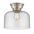 thumbnail image 1 of Innovations 623-1F-SN-G74-L-LED X-Large Bell 1 Light 12 inch Flush Mount, Brushed Satin Nickel, 1 of 1
