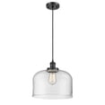 thumbnail image 1 of Innovations 916-1P-BK-G72-L-LED One Light Mini Pendant from Ballston collection, 1 of 1