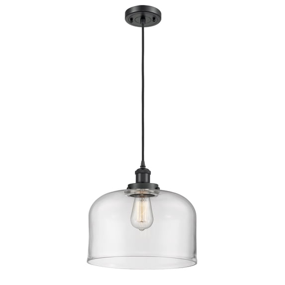 Innovations 916-1P-BK-G72-L-LED One Light Mini Pendant from Ballston collection