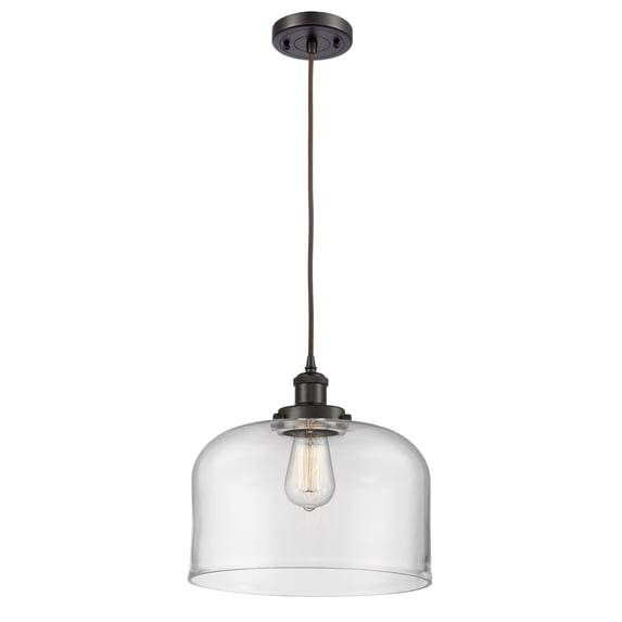 Innovations 916-1P-OB-G72-L One Light Mini Pendant from Ballston collection
