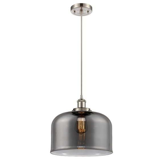 Innovations 916-1P-SN-G73-L-LED One Light Mini Pendant from Ballston collection