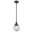 thumbnail image 1 of Innovations 916-1S-BK-G204-6-LED Beacon 1 Light Pendant part of the Ballston Collection, Matte Black, 1 of 1